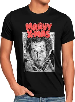 Produktbild von style3 Marvy Christmas Herren T-Shirt kevin xmas weihnachten weihnachtspullover pulli ugly sweater strick