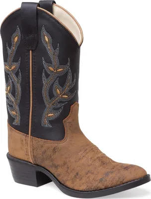 Produktbild von Westernreitstiefel Westernstiefel Kinder, Jugendliche, Damen Old West, Größe:33