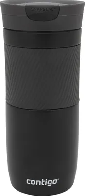 Produktbild von ContiGo! Thermobecher Byron Snapseal 470 ml Isolierbecher Kaffee-Becher Schwarz