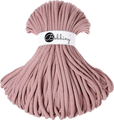Produktbild von Bobbiny Jumbo 9 mm 100 m Blush Schnur