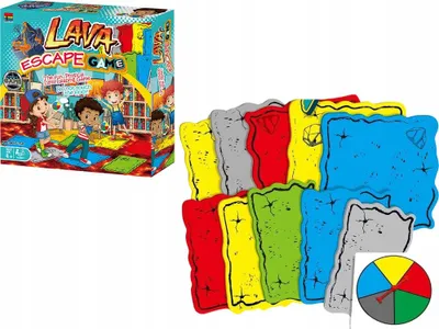 Produktbild von Geschicklichkeitsspiel "Der Boden ist Lava" BSKToys