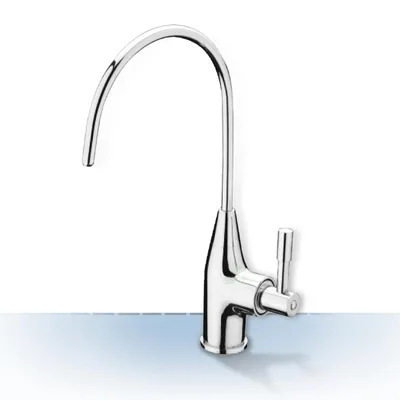 Produktbild von EDELSTAHL Umkehrosmose Wasserhahn Bari poliert, mit Keramikventil
