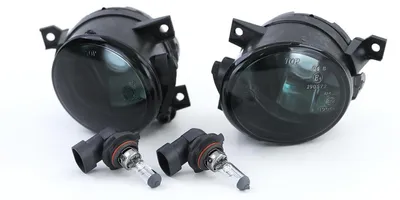 Für VW Golf 5 V GTI Jetta Scirocco Amarok Nebelscheinwerfer Schwarz LINKS RECHTS in der Farbe Schwarz von Carparts-Online GmbH