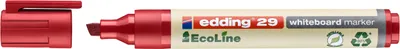 Immagine prodotto di Edding 29-002 29 Marcatore per lavagne EcoLine - ricaricabile, 1-5 mm, rosso