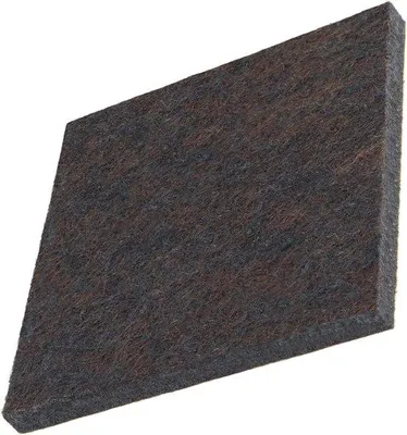 Produktbild von Famanu Möbelgleiter 70x70 mm quadratisch braun selbstklebend - extra dick