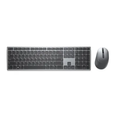 Image de Clavier DELL KM7321W RF sans fil + Bluetooth QWERTY US International Gris, Titane