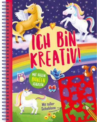 Produktbild von Ich bin kreativ! (Einhörner und Zauberpferde)