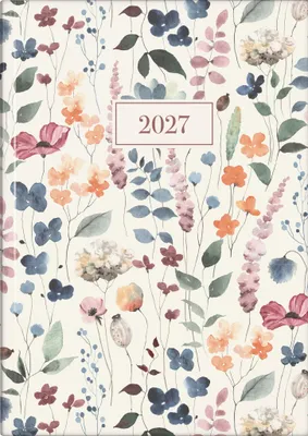 Productafbeelding van rido/idé 7028507027 Agenda "Watercolor" Premium Young Line 2027, formaat A5, papier
