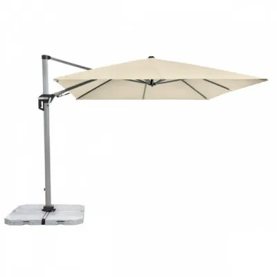 Obrázek produktu pro Doppler ACTIVE 350 x 260 cm – výkyvný zahradní slunečník s boční tyčí : Desén látky - 820