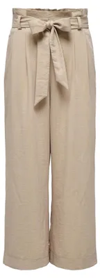 Produktbild von ONLY Damen Onlmarsa Solid Paperbag Pant WVN Noos, Safari/Detail:Melange, XS