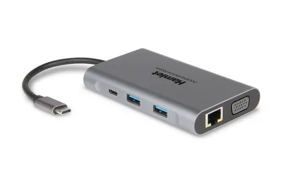 Obrázek produktu pro Hamlet HDKC-PD400V replikátor portů a dokovací stanice pro notebook Cablato USB 3.2 Gen 1 (3.1 Gen 1) Type-C Grigio