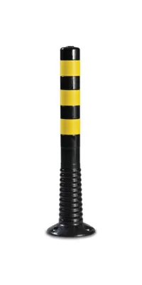 Obrázok produktu pre Uzamykateľný stĺpikPolyuretánčierna/žltá Ø 80 mm - 12222SG