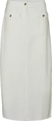 Immagine prodotto di Vero Moda Luna Tall Midi Gonna Beige M Donna Beige M