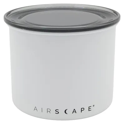 Obrázok produktu pre Airscape nerezová nádoba na príchuť malá, plechovka na kávu, plechovka na uskladnenie, nerezová oceľ, biela matná, AS2004