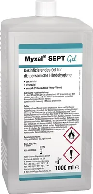 Immagine prodotto di MYXAL SEPT GEL 1000 ml Hartflasche