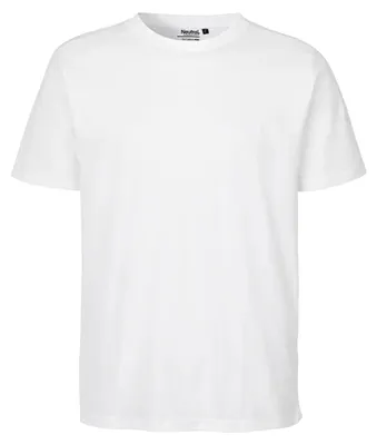 Image de Neutre - T-shirt pour hommes/femmes Unie LT3459 (M) (Blanc)