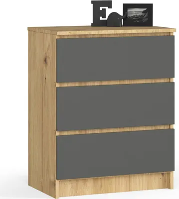 Produktbild von SAVRILA Kommode – Artisan Eiche / Grau
