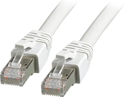 Zdjęcie produktu dla EFB Elektronik K5528GR.0.5, 0,5 m, Cat8.1, S/FTP (S-STP), RJ-45, RJ-45, Szary