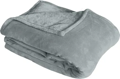 Produktbild von Unifarbenes Plaid aus Fleece-Fleece