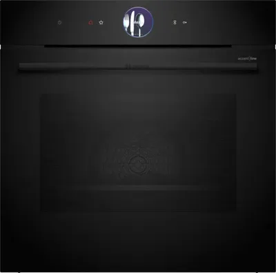 Produktbild von Bosch, Serie 8, HBG976MB1, Einbau-Backofen, Schwarz, EEK: A+