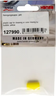 Produktbild von Eine Harder & Steenbeck Reinigungskappe gelb 127990