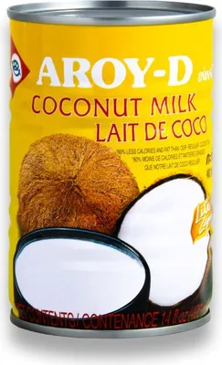 Produktbild von [ 400ml ] AROY-D Kokosmilch LITE Kokosnussmilch Cocosmilch, Coconut Milk