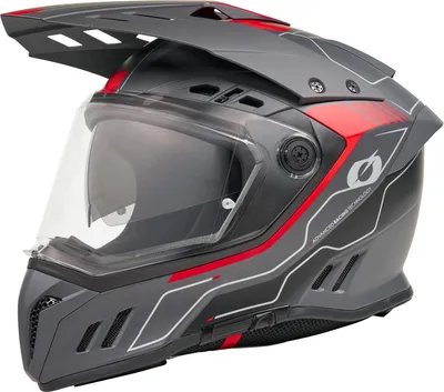 Produktbild von Oneal SIERRA RS ECHO Enduro Helm, schwarz/rot, XS (53/54)
