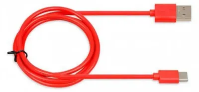 Zdjęcie produktu dla Kabel I-Box Usb 2.0 Typ C, 2A 1M Czerwony