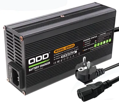 Image de Chargeur Acculader 67,2 V 8 A - Lithium-ion - 220-240 V - Noir - Pour batterie 16S 60 V