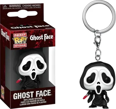 Produktbild von Horror Ghost Face - Ghost Face Schlüsselanhänger Funko Pocket POP! Keychain