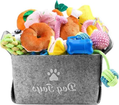 Produktbild von Kleine Hunde Spielzeug Set mit Kauwspielzeug und Seilspielzeug