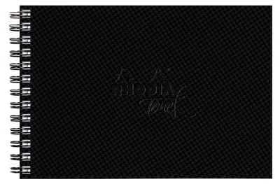 Produktbild von Rhodia Touch, Watercolor Book, 100% Hadern 300g, 20 Bl, A6 Quer Schwarz 116162C