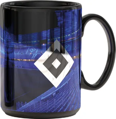 Produktbild von Hamburger SV HSV Metallic Tasse „Stadion blau"