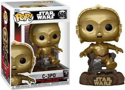 Immagine prodotto di Funko Pop! Star Wars C-3PO in sedia Star Wars 609