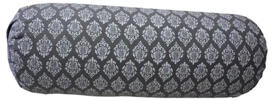 Produktbild von Yogabolster Basic, gefüllt mit Buchweizenschalen, 65 x Ø 23 cm, für Yoga und Meditation