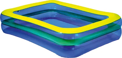 Produktbild von HAPPY PEOPLE® Planschbecken Family Pool blau, grün 200,0 x 150,0 x 50,0 cm