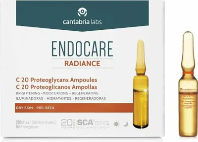 Productafbeelding van Endocare Radiance C20 Proteoglykanen, olie-vrije ampullen, 30 x 2 ml