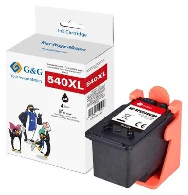 Produktbild von G&G 1468, Hohe (XL-) Ausbeute, Schwarz, 23 ml, 1 Stück(e), 600 Seiten, Einzelpackung