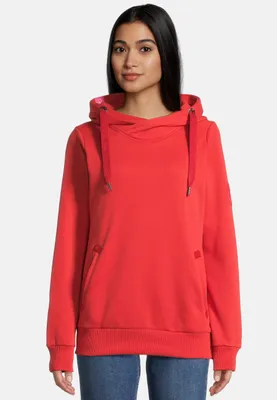 Produktbild von salzhaut Damen Hoodie SÜNN 3XL Kuscheliger Kapuzenpullover für Frauen aus weichem Baumwoll-Mix – Maritimer Pullover mit dicken Kordeln – Designed in Hamburg