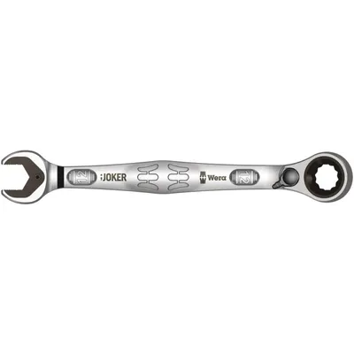 Produktbild von Maulringratschenschlüssel Joker SW 12mm L.171mm umschaltbar,Rings.15Grad WERA
