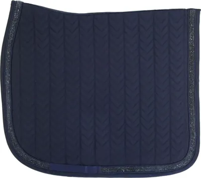 Produktbild von Kentucky Horsewear Dressurschabracke Glitter Stone Sattelunterlage Navy Full