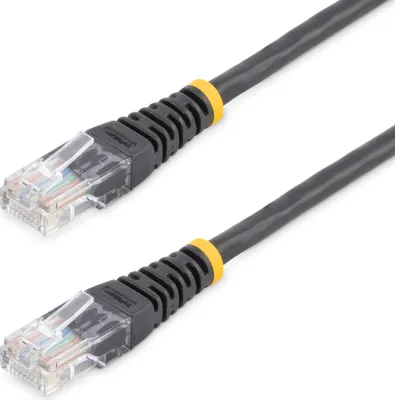Zdjęcie produktu dla StarTech.com M45PAT15MBK, 15 m, Cat5e, U/UTP (UTP), RJ-45, RJ-45, Czarny