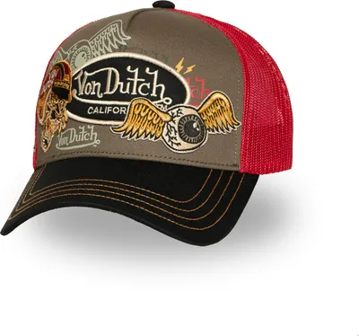 Produktbild von Von Dutch Originals Trucker Cap - PATCHES khaki