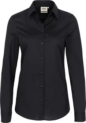 Produktbild von HAKRO Bluse Mikralinar® 121, schwarz, M