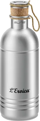 Immagine prodotto di Elite 0150201 Bottiglia per bere 'L'Eroica', 600 ml, alluminio, argento