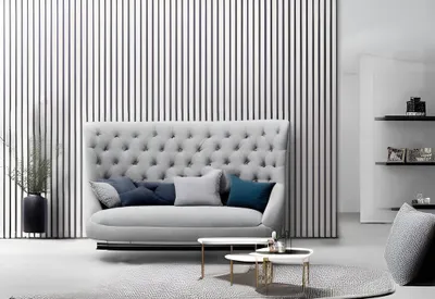 Obrázek produktu pro Lamely Velebi Slim černý filc 270 x 2750 mm 590 Bianco