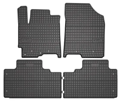 Produktbild von Gummi-Fußmatten für JAC JS8 Pro 2024- (SUV) – 4-tlg, Schwarz, passgenau