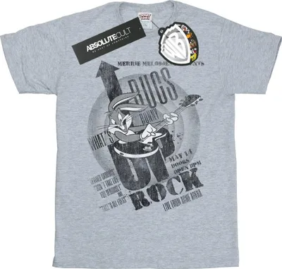 Obrázek produktu pro Looney Tunes - Pánské tričko "What's Up Rock" BI50242 (M) (Grey)