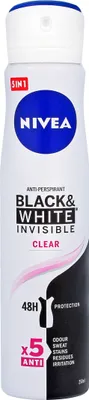 Obrázek produktu pro Nivea antiperspirant Invisible Clear ve spreji 250 ml