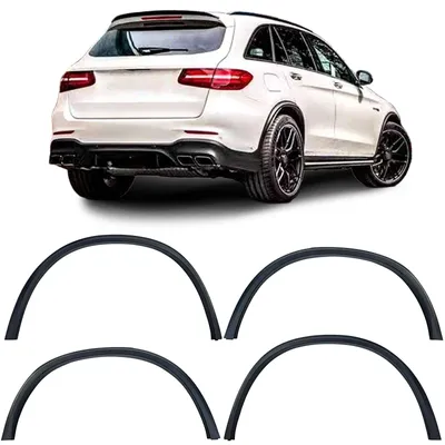 Für Mercedes GLC X253 C253 2016-22 Kotflügel Radlauf Verbreiterung Radlaufblende in der Farbe von Carparts-Online GmbH